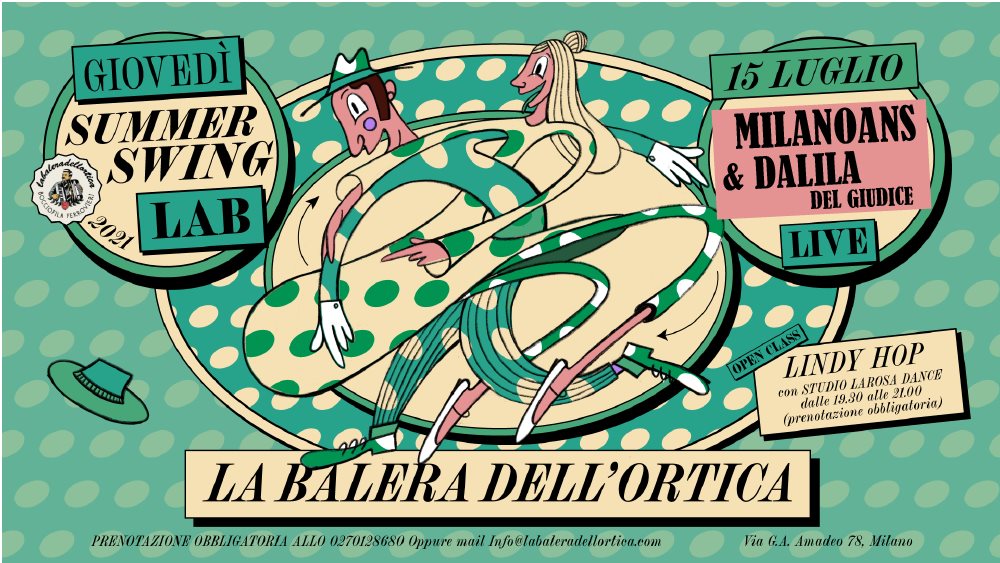 Summer Swing Lab 2021 #5 con Milanoans & Dalila Del Giudice
