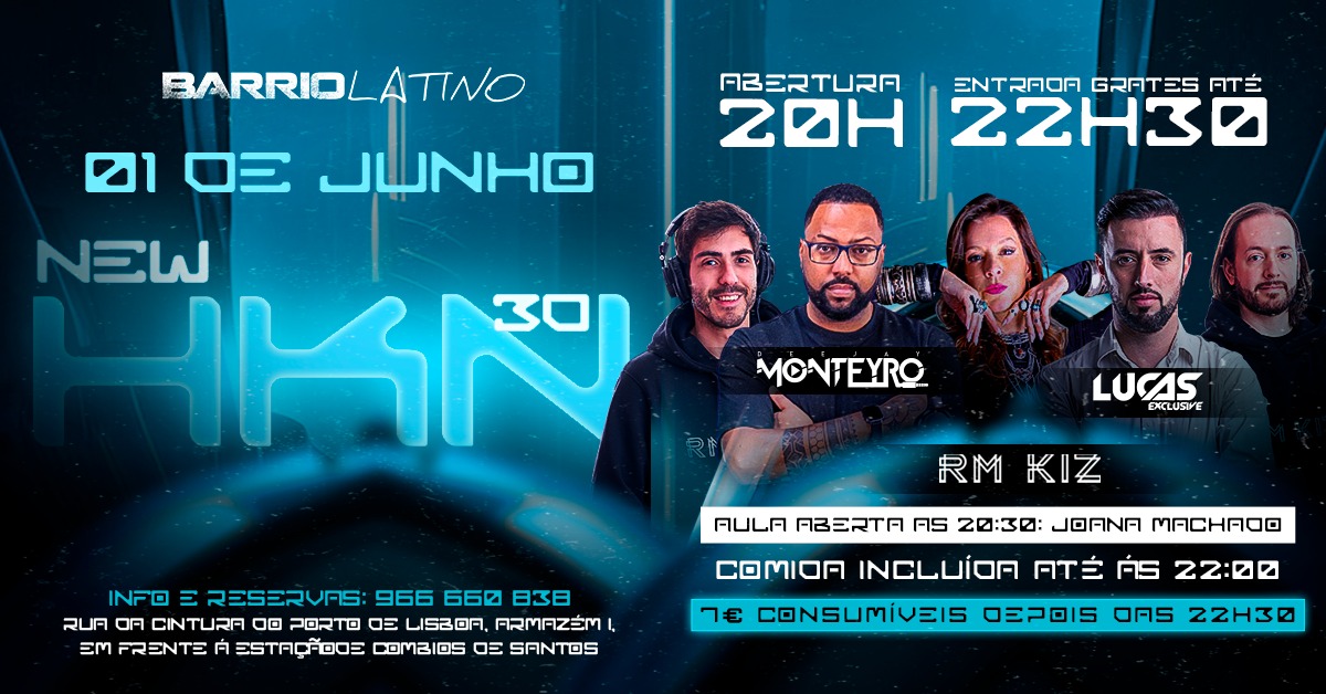 NEW HOT KIZOMBA NIGHT 3D DINNER DANCE DRINK Quinta-Feira 1 Junho