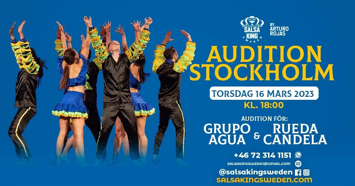 Audition Stockholm Grupo Agua & Rueda Candela