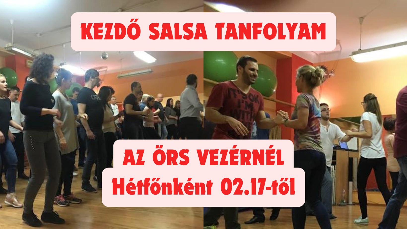 KEZDŐ SALSA AZ ÖRS VEZÉRNÉL