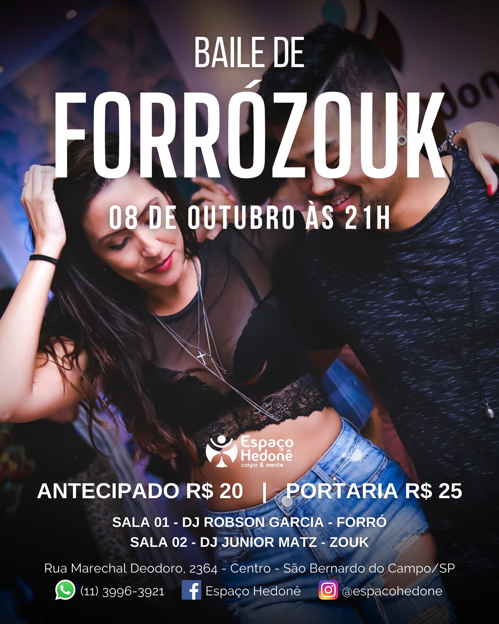 Baile de Forró + Zouk