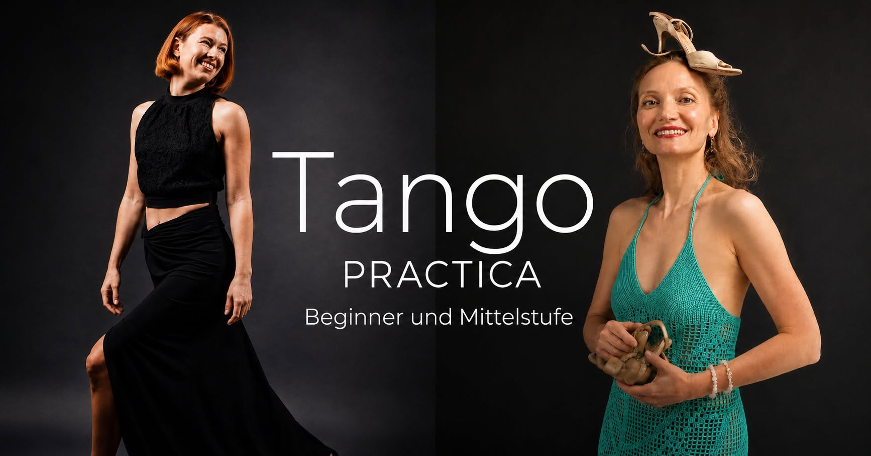 Tango-Practica parallel: Beginner mit Ellie Mutchler und Mittelstufe mit Janine Lange