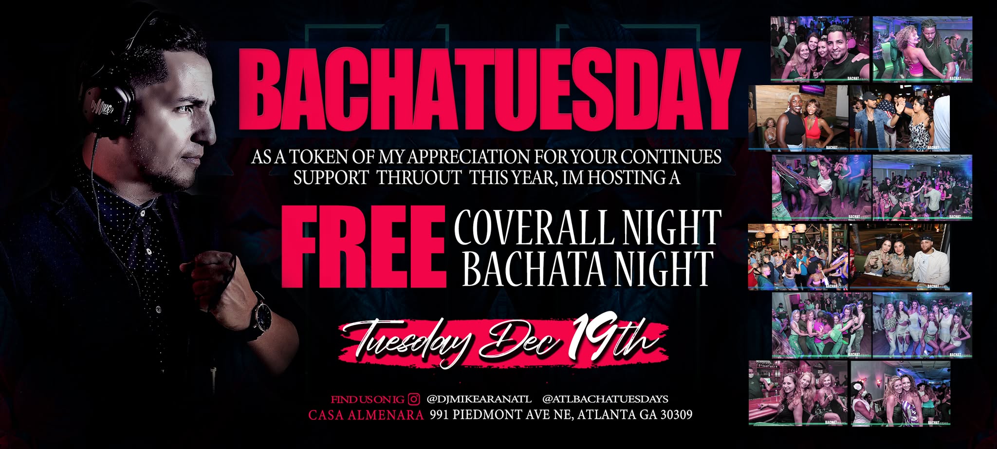 FREE BACHATuesday Night • A Way to Say Thank You 🙏🏽 to You All