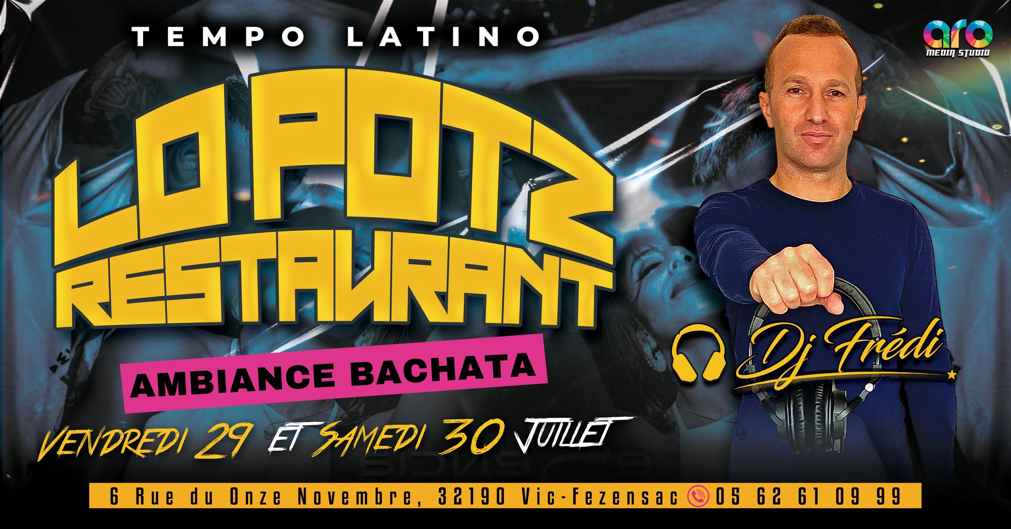 Tempo Latino 2022 - RESTAURANT LO POTZ - Ambiance Bachata avec DJ Frédi