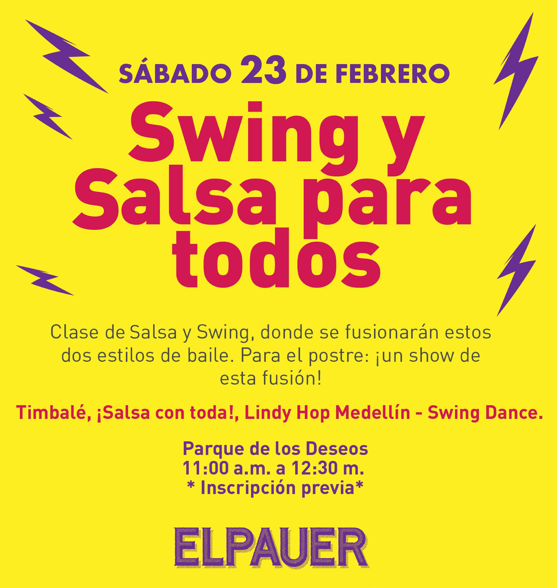 ¡Swing y Salsa para tod@s!
