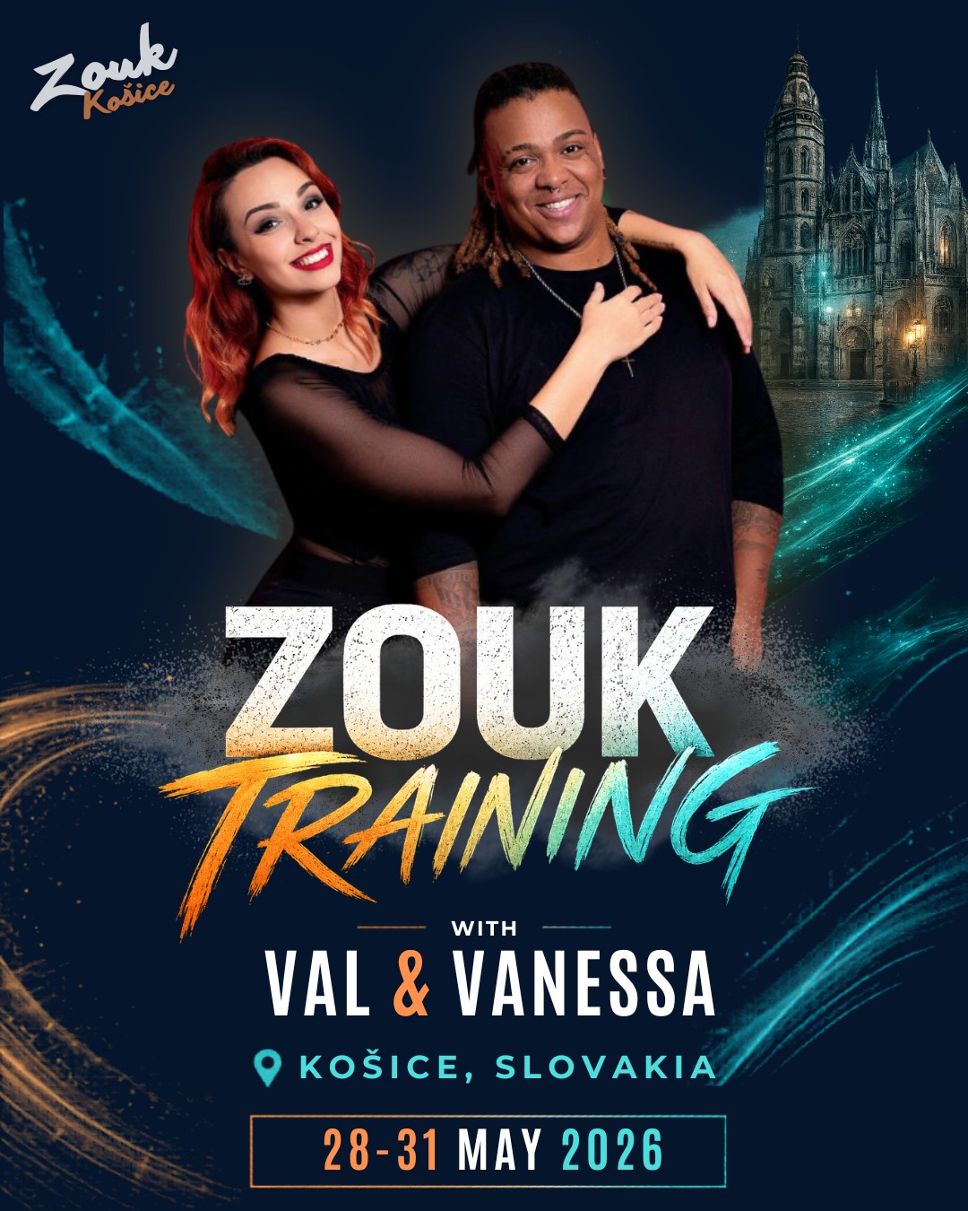 Zouk Training with Val & Vanessa in Košice