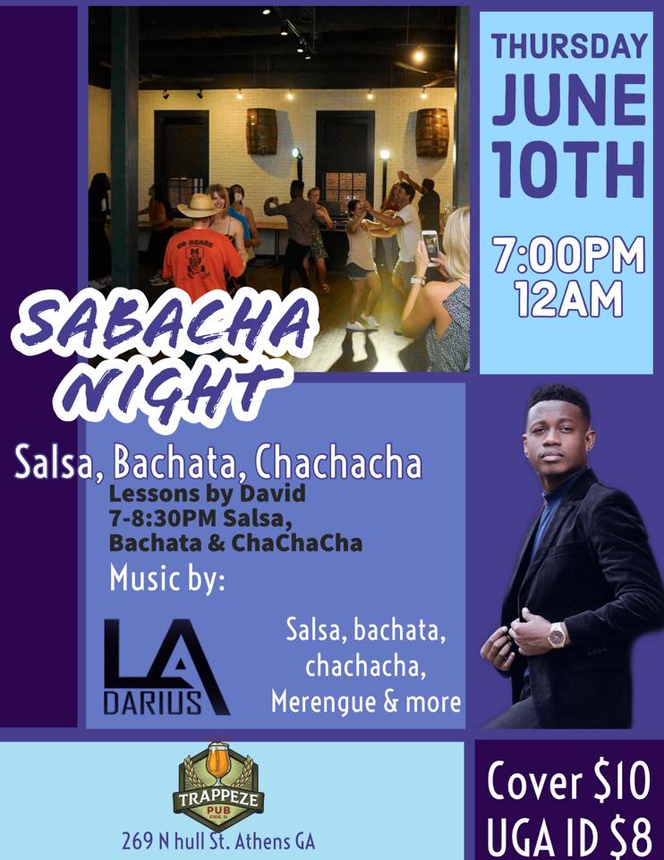 SABACHA NIGHT (Salsa, Bachata, Chacha)