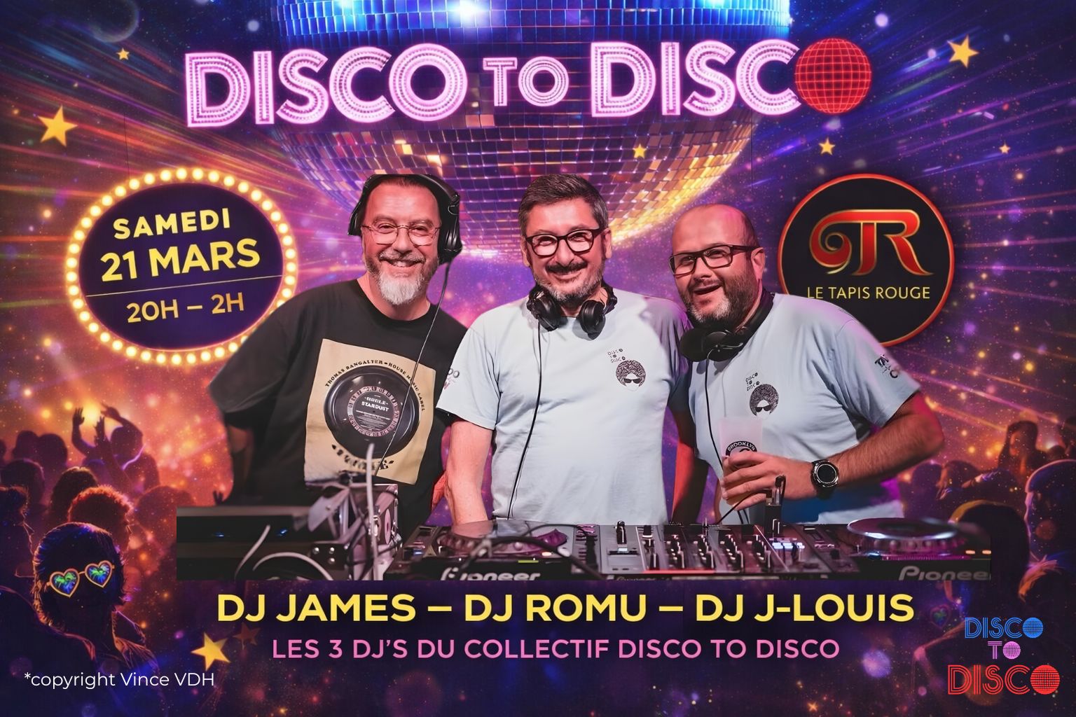 ANNULÉ : Disco to Disco x Le Tapis Rouge