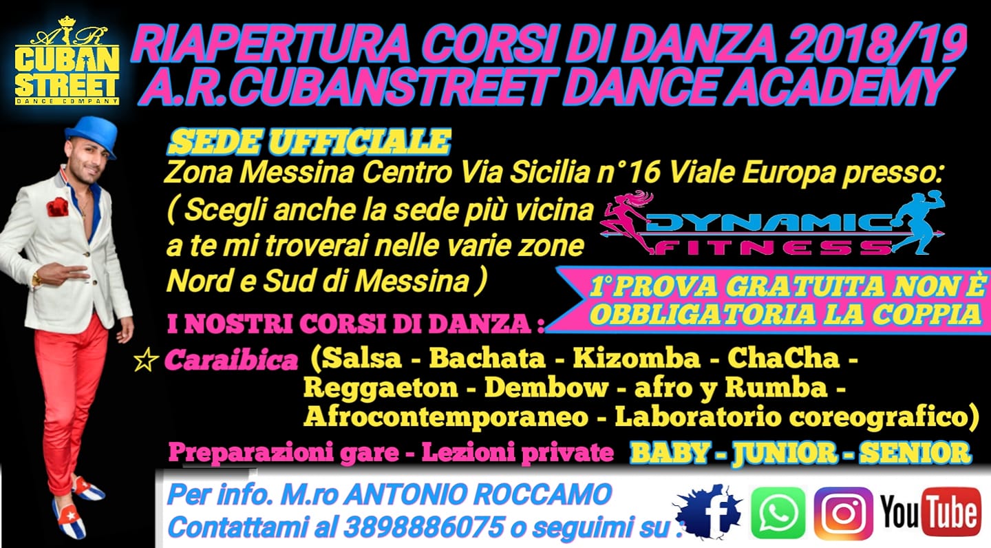 NUOVI CORSI di SALSA Y Bachata