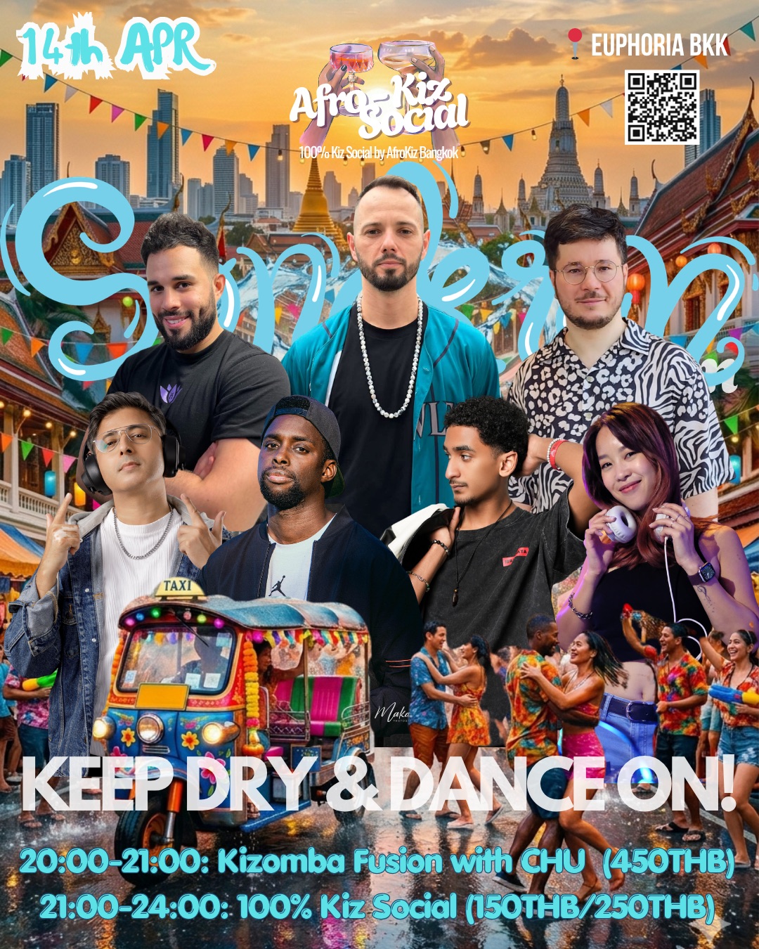 AfroKiz Social 💦Songkran Edition💦 Workshop by CHU