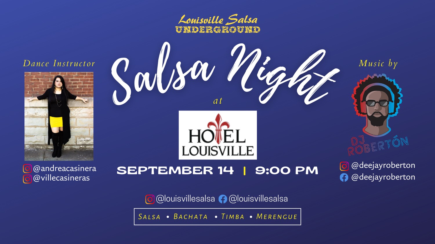 Salsa Night at Hotel Louisville