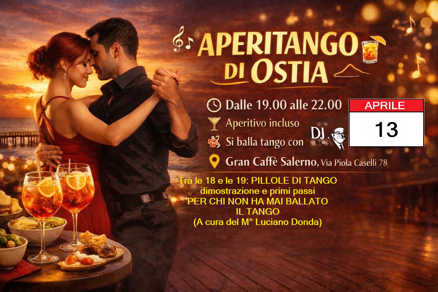 L'APERITANGO DI OSTIA