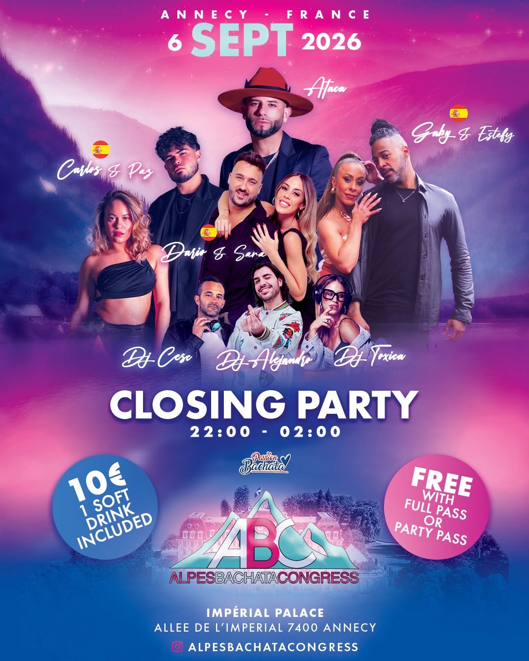 CLOSING PARTY ABC à l’Imperial Palace