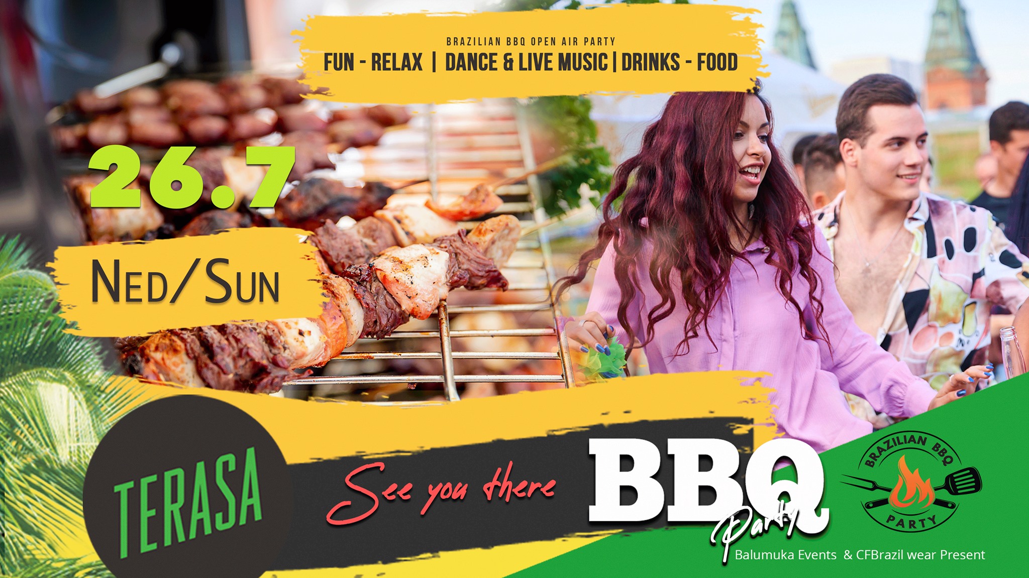Brazilian BBQ open air party III - Terasa