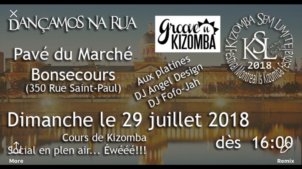 Danca Kizomba dans la rue