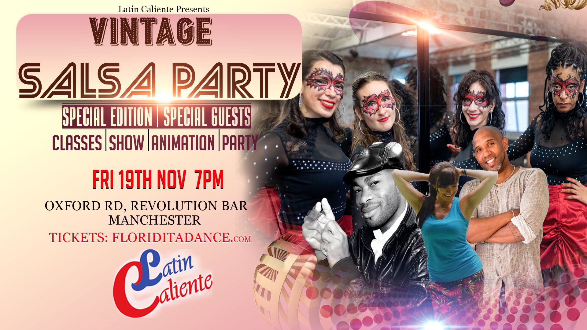 Latin Caliente Presents: Manchester Vintage Salsa Party