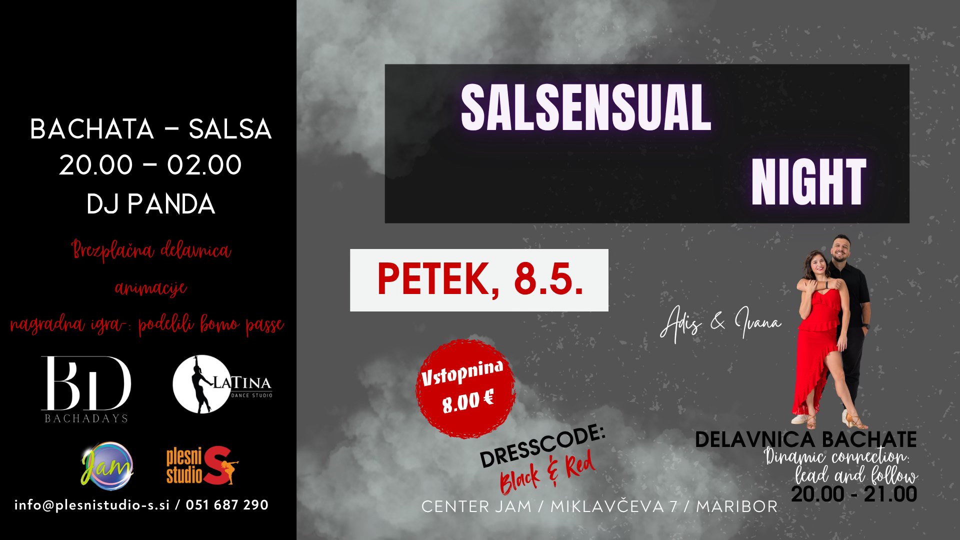 SALSENSUAL NIGHT V MARIBORU