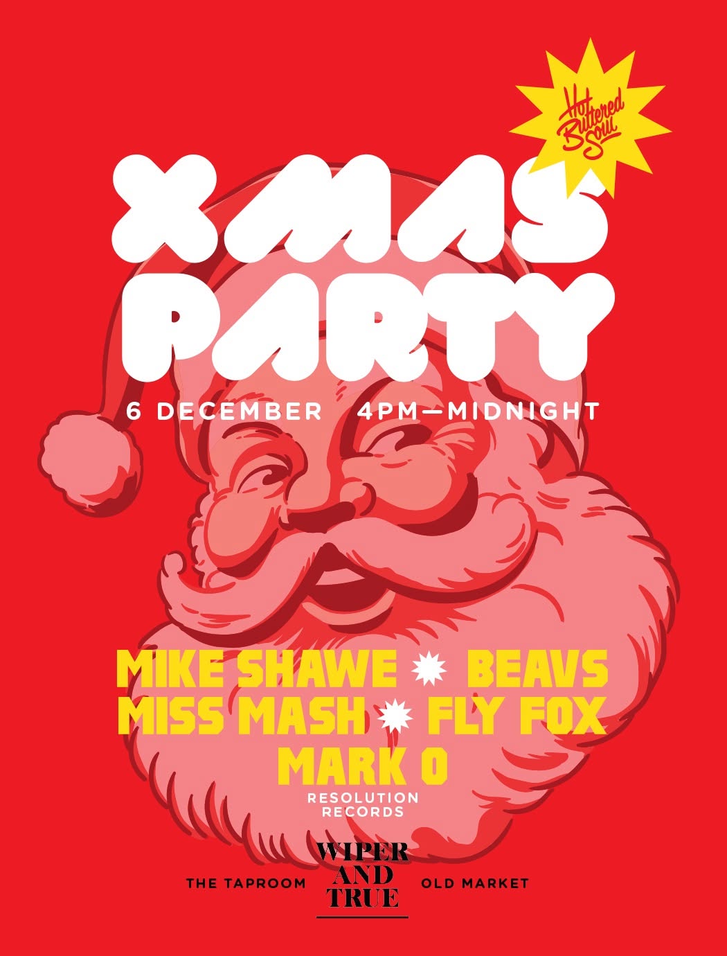 Hot Buttered Soul Daytime Xmas Party