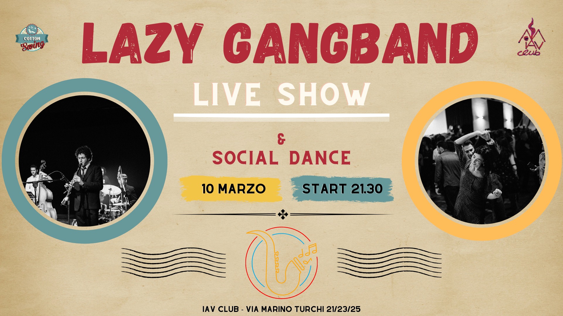 Swing Night with The Lazy Gangband
