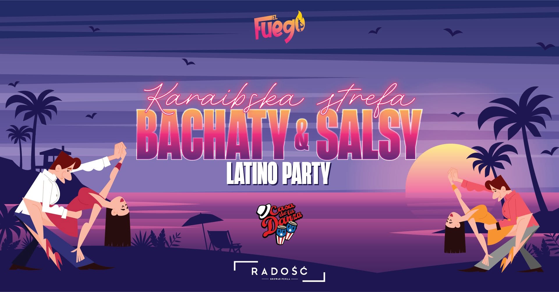 18.07 ✦ Wielkie Plenerowe Latino Party ✦ Karaibska Strefa Bachaty & Salsy ✦ Radość