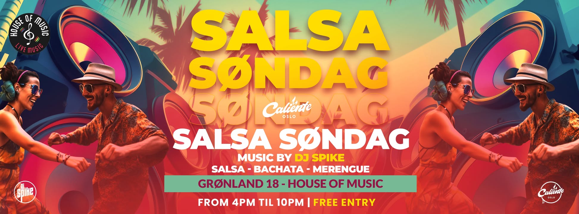 SALSA SØNDAG - DOMINGO DE SALSA - HALLOWEEN 👻