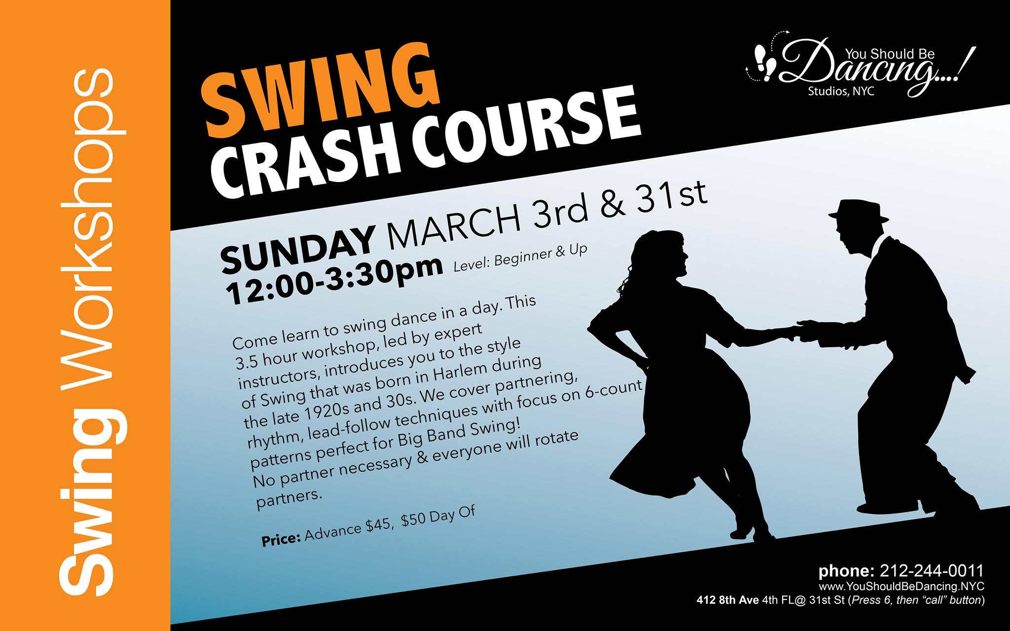Swing Crash Course with Elena Iannucci & Stephanie Shapiro