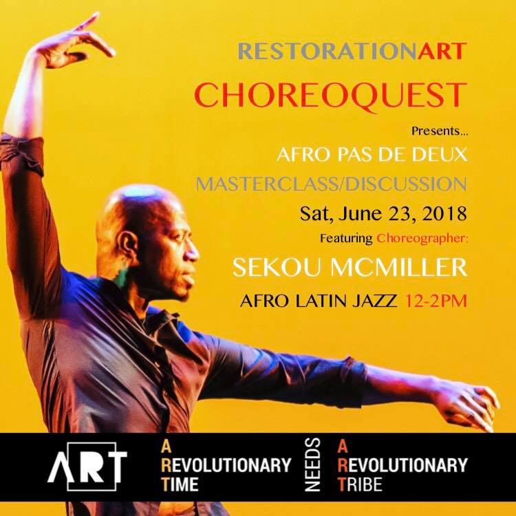 MasterClass Discussion: Afro Pas de Deux w Sekou in Brooklyn