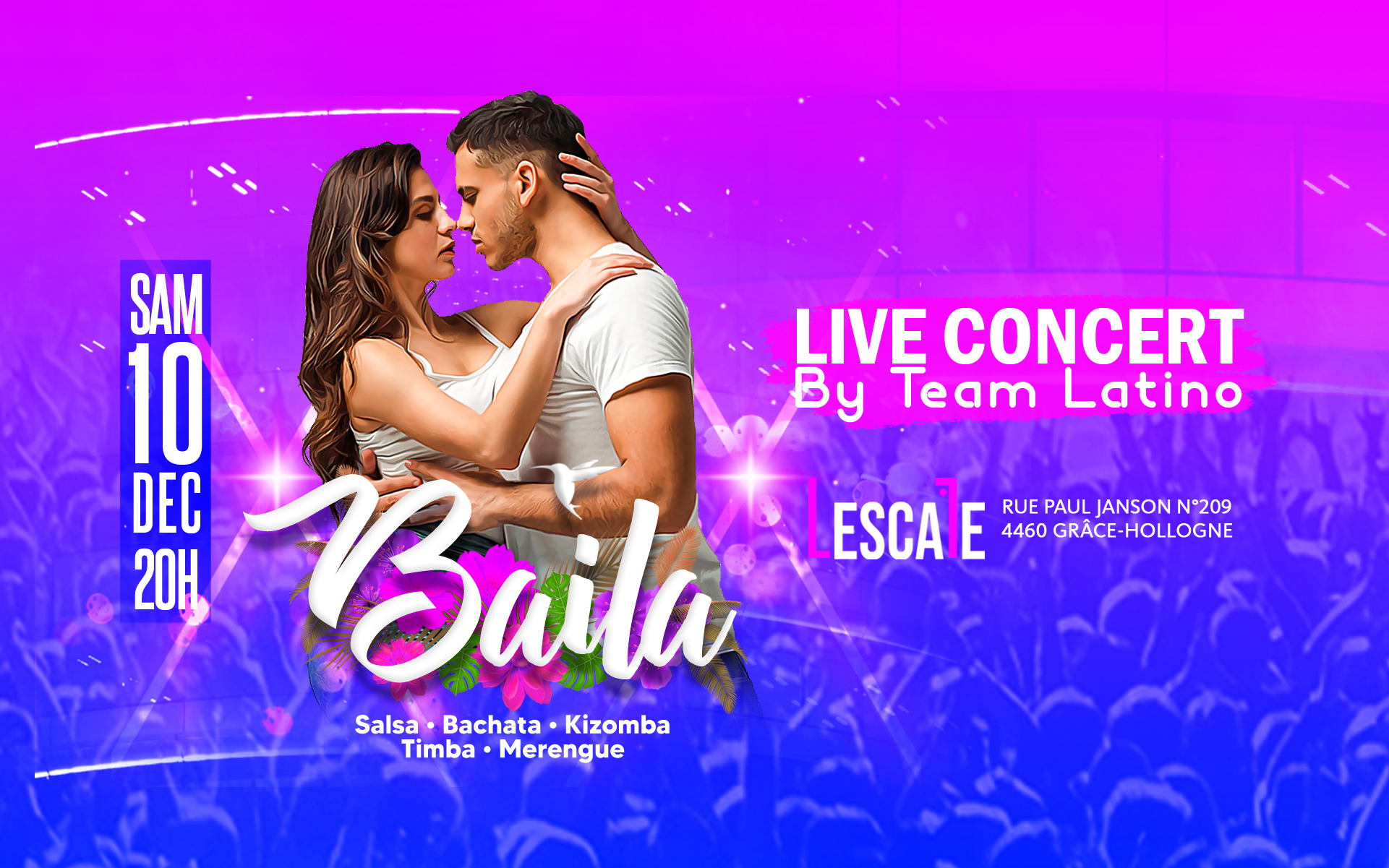 BAILA presents ( LIVE CONCERT )👉🏽 10 12 22