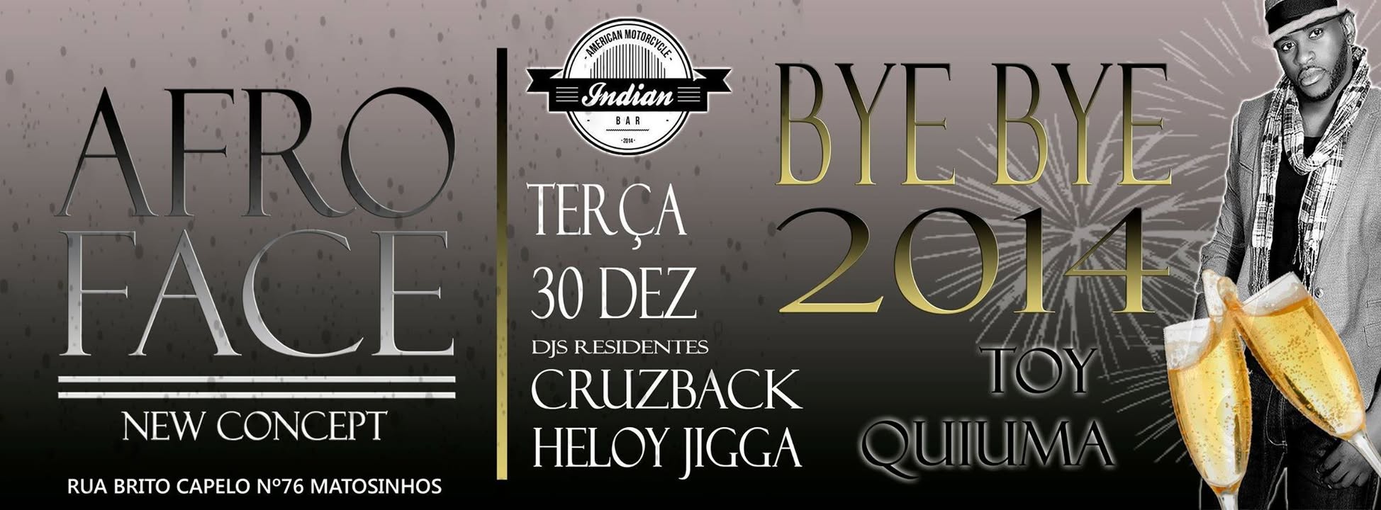 AFRO FACE KIZOMBA BYE BYE 2014 INDIAN BAR TQ-EVENTS