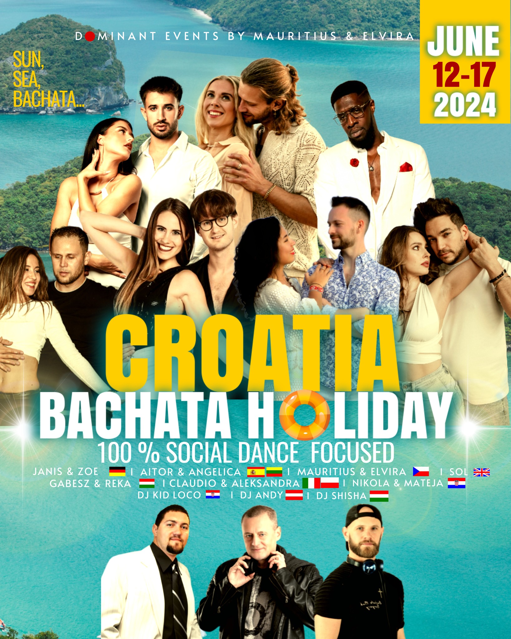 Croatia Bachata Holiday (Tisno)