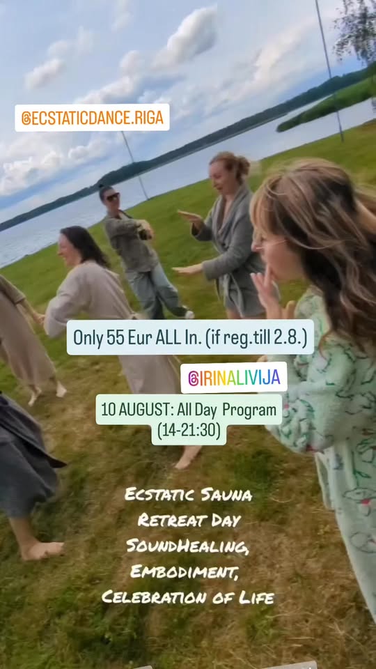 ECSTATIC SAUNA: AUG.10, Baltezers, Latvia