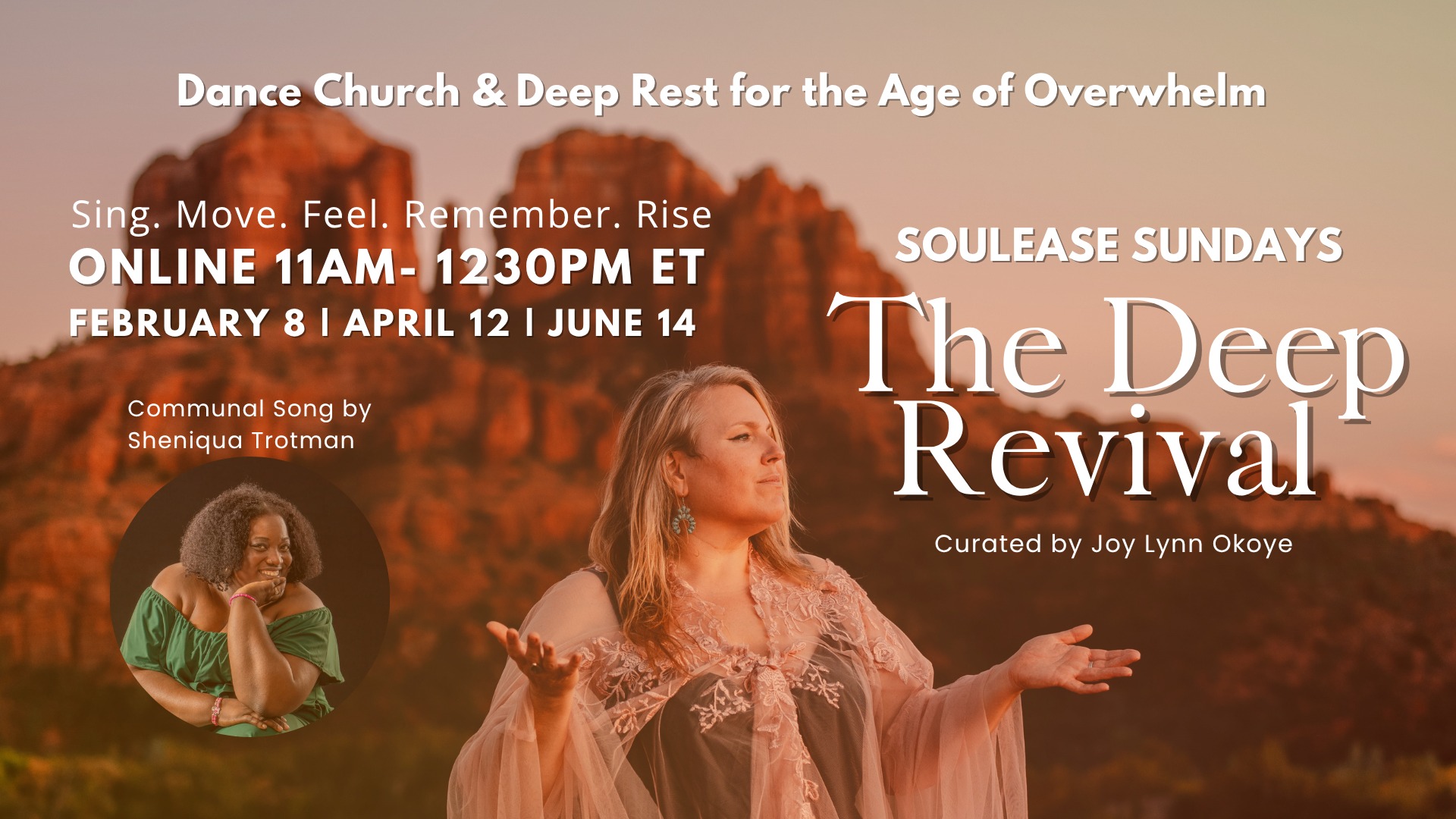 SoulEase Sundays: The Deep Revival: Dance Church & Deep Rest for the Age of Overwhelm