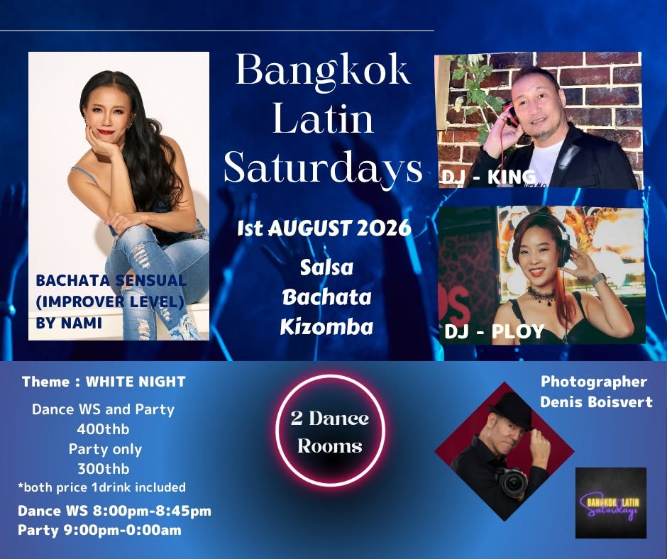BANGKOK LATIN SATURDAYS 1 AUGUST 2026
