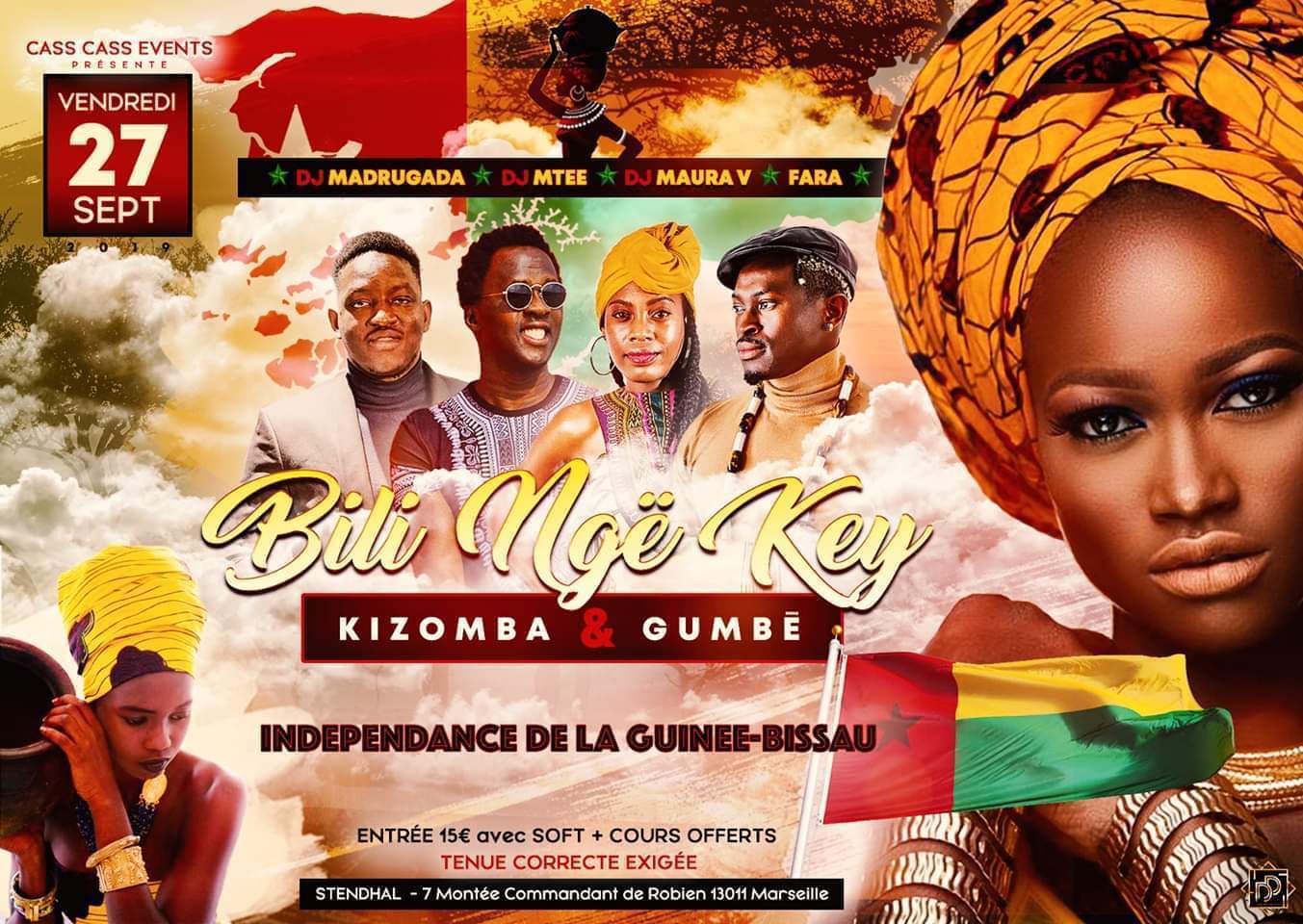 Soirée Bili Ngë Key - Kizomba & Gumbé