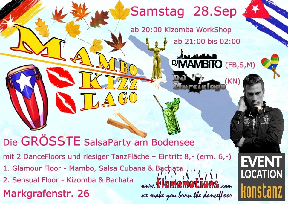 MamboKizzLago 28.Sep '19 EventLocationKonstanz