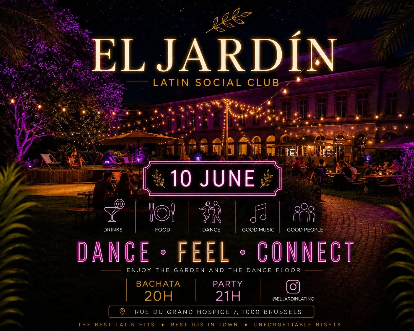 EL JARDÍN • Latin Social Club • 10 June 2026