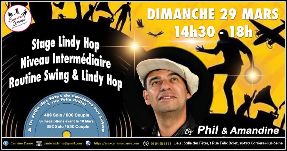 Stage LINDY HOP & ROUTINE