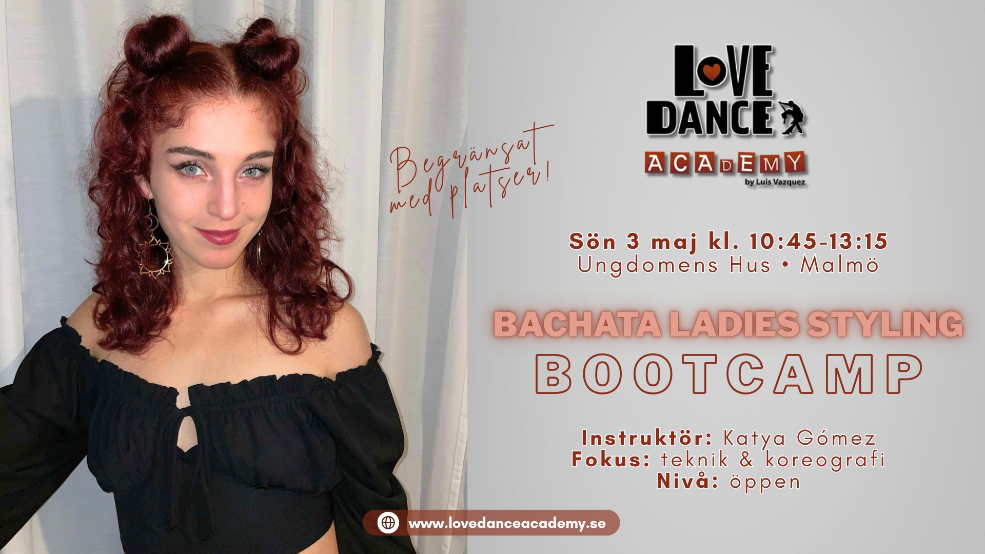 Bachata Ladies Styling Bootcamp med Katya • Love Dance Academy