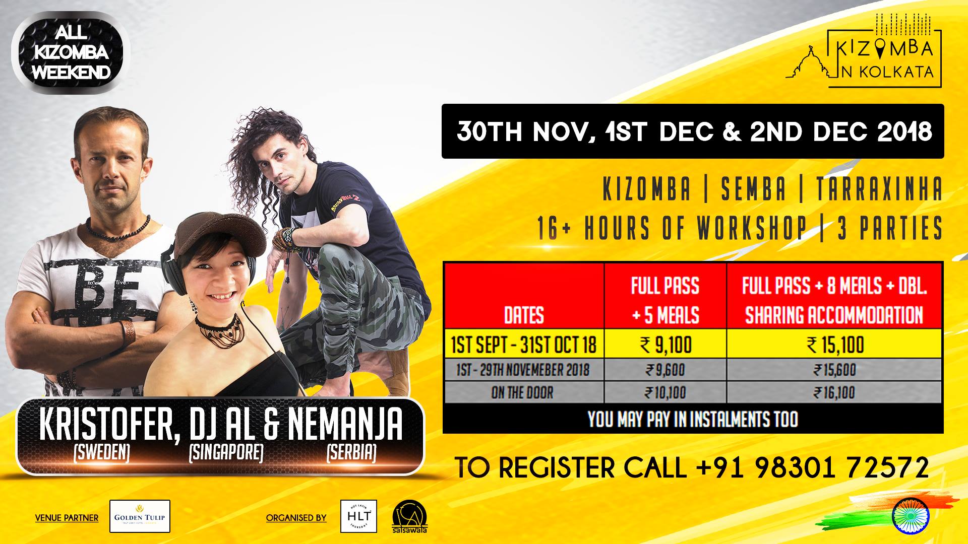 KIK 2018: Kizomba in Kolkata: Official Event