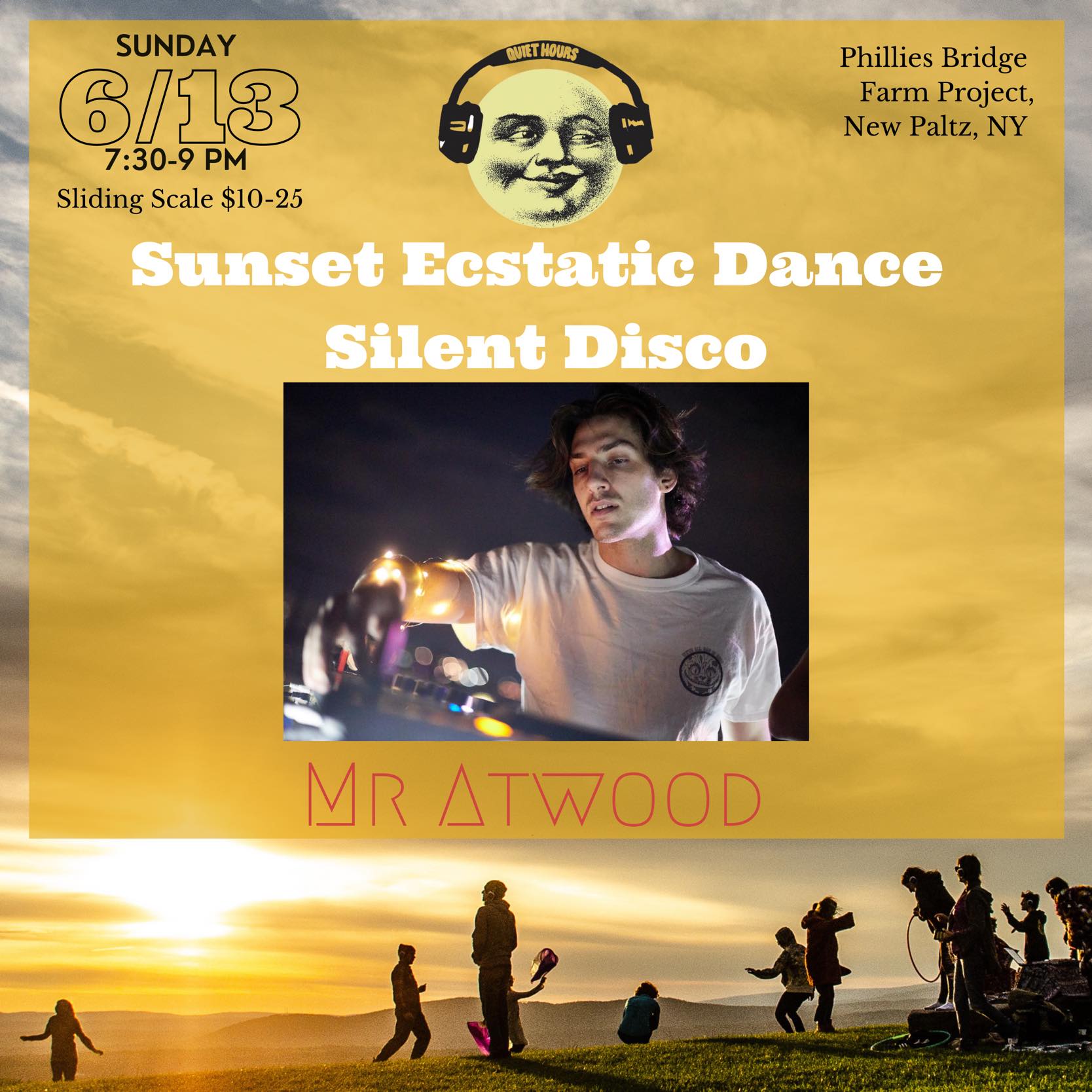 Sunset Ecstatic Dance Silent Disco
