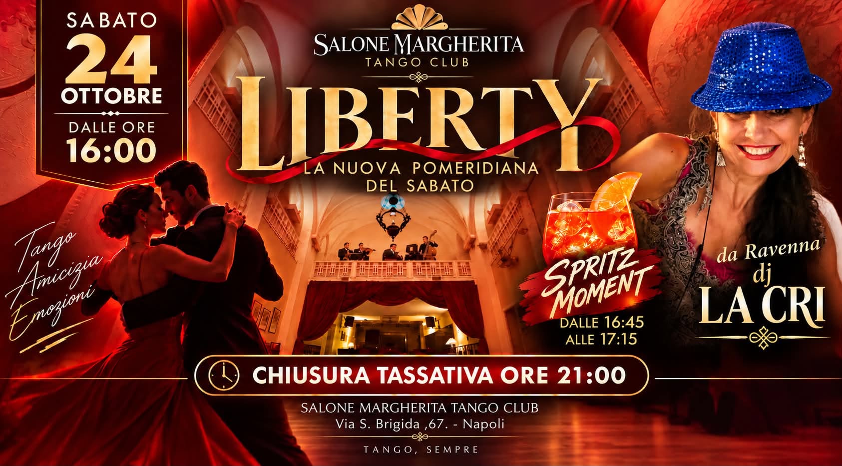 La "LIBERTY" - Saturday Afternoon Milonga