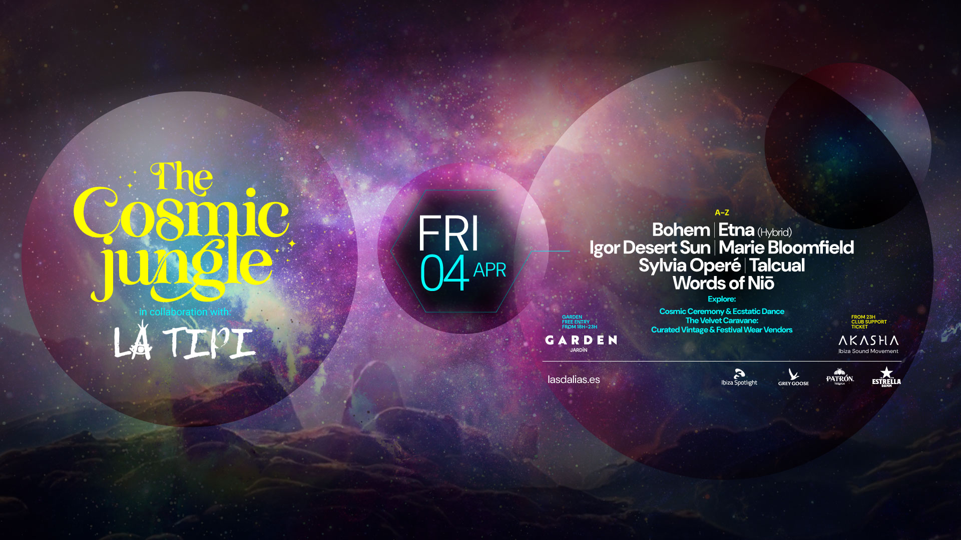 The Cosmic Jungle X La Tipi The Spring Edition