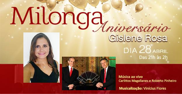 Milonga de Aniversário Gislene Rosa