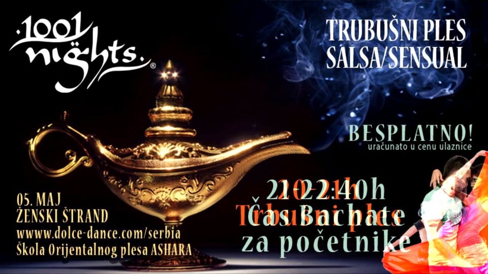 1001 Night`s - Trbušni ples i Salsa Sensual party Ženski štrand