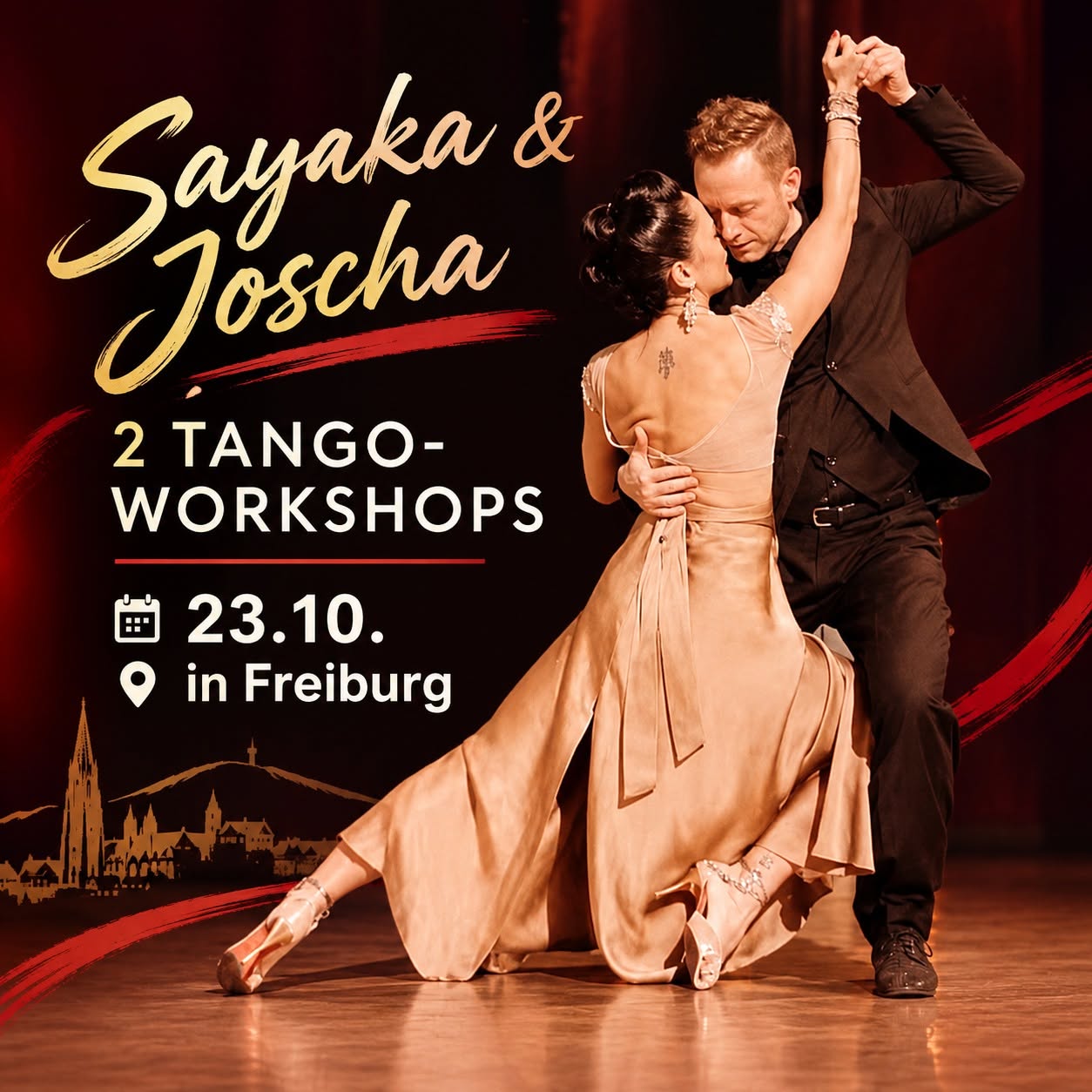 Tango Argentino mit Sayaka & Joscha in Freiburg