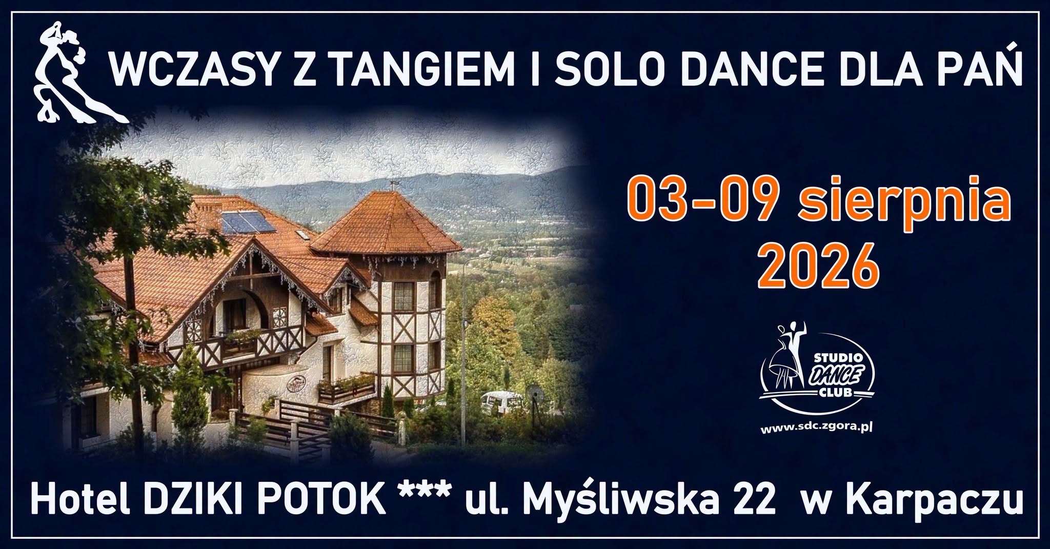 Wczasy z Tangiem i Solo Dance dla Pań