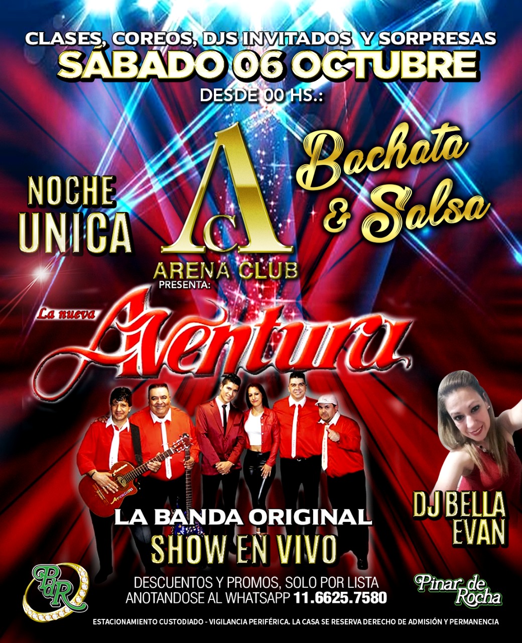 Arena Noche Única (La Nueva Aventura)