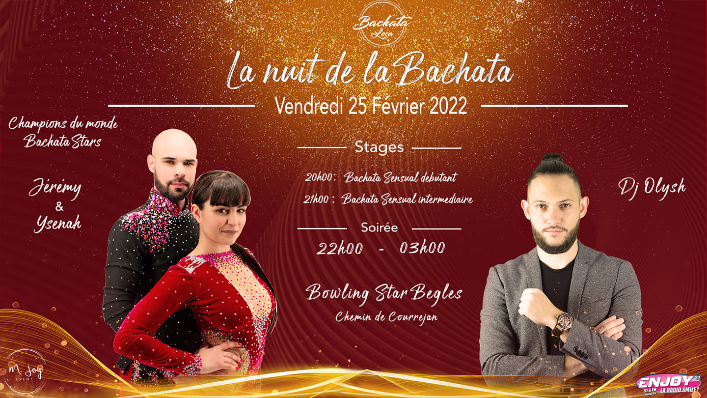 LA NUIT DE LA BACHATA Édition Spéciale avec Jérémy & Ysenah Mix DJ Olysh .