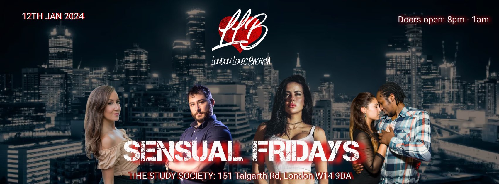 SENSUAL FRIDAYS MONTHLY PARTY.