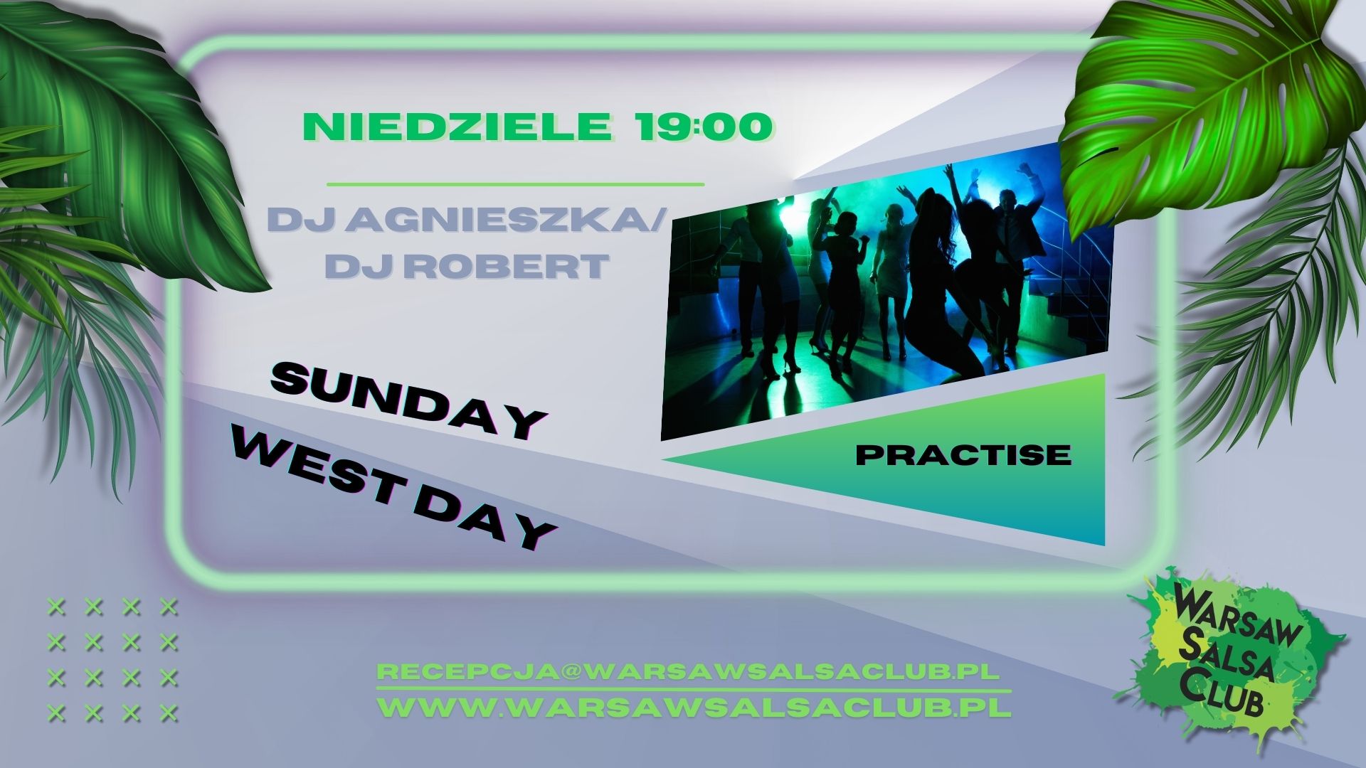 Sunday = West Day! Practise West Coast Swing